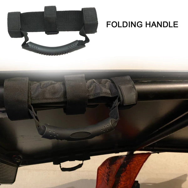 Planet Gates black / CN UTV ATV Universal Sports Roll Bar Cages Grab Handle Hold For Jeep For Can-am Commander Maverick X3 1000 For Polaris RZR Ranger