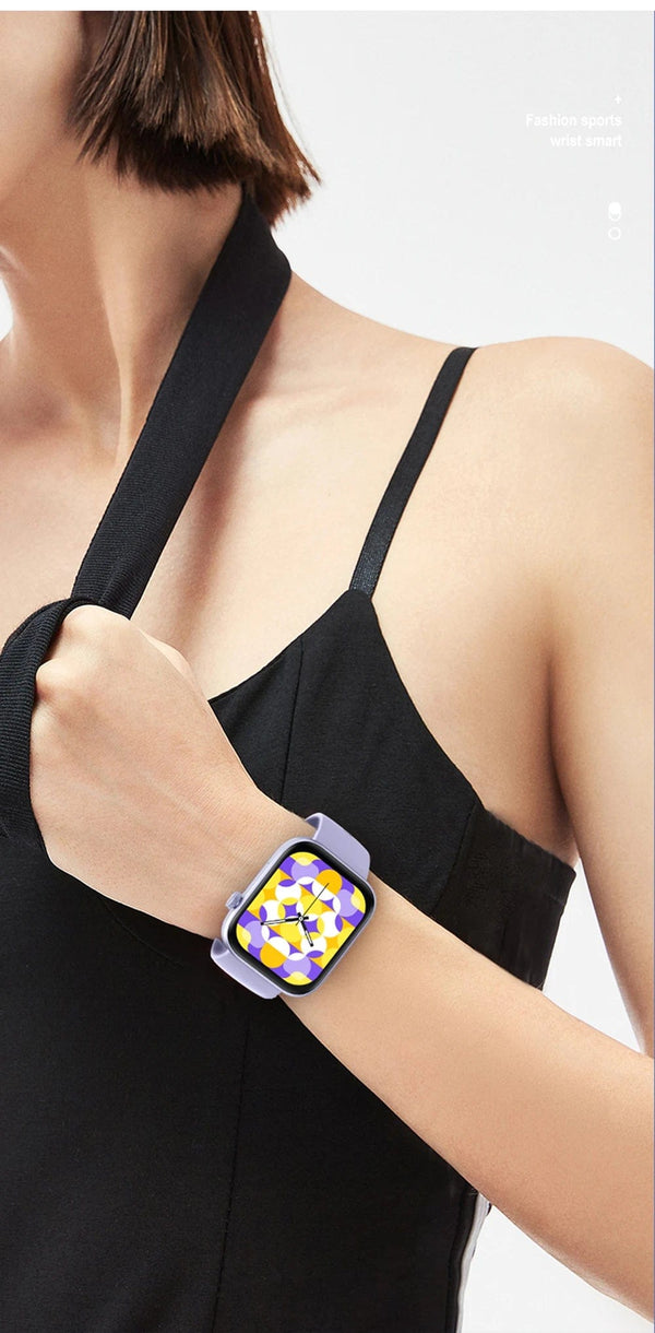 Planet Gates black COLMI P71 Voice Calling Smartwatch Men Health Monitoring IP68 Waterproof Smart Notifications Voice Assistant Smart Watch Women