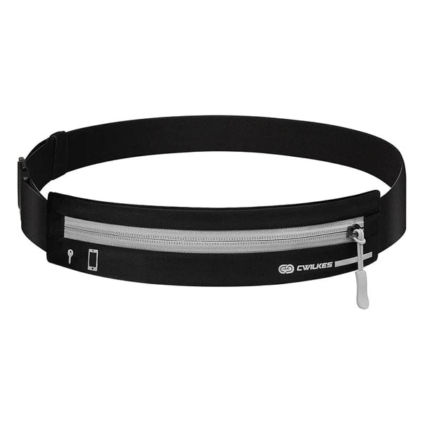 Planet Gates black color Running Belt Bag Running Waist bag Sports Fanny Pack Men Women Hidden Black Gym Bags Phone Accessories Backpack