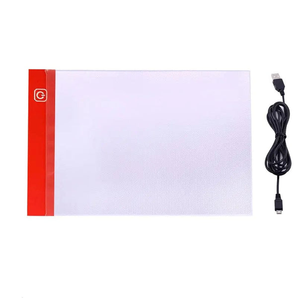 Planet Gates Black copy board A5 LED Drawing Tablet Digital Graphics Pad USB LED Light Box Copy Board Electronic Art Graphic Painting Writing Table