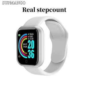 Planet Gates Black Customized True Pedometer Chip Multifunctional Smart Watch Men Women Bluetooth Connected Phone Music Fitness Sports Bracelet