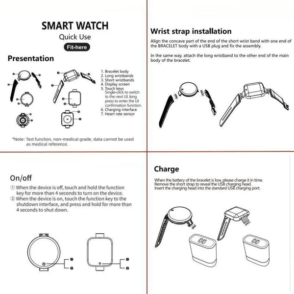 Planet Gates Black Customized True Pedometer Chip Multifunctional Smart Watch Men Women Bluetooth Connected Phone Music Fitness Sports Bracelet