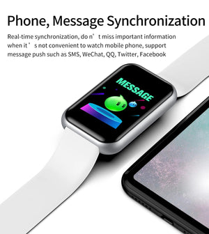 Planet Gates Black Customized True Pedometer Chip Multifunctional Smart Watch Men Women Bluetooth Connected Phone Music Fitness Sports Bracelet