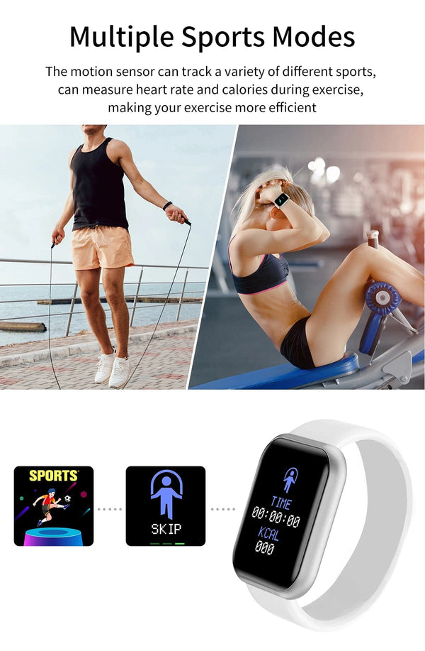 Planet Gates Black Customized True Pedometer Chip Multifunctional Smart Watch Men Women Bluetooth Connected Phone Music Fitness Sports Bracelet