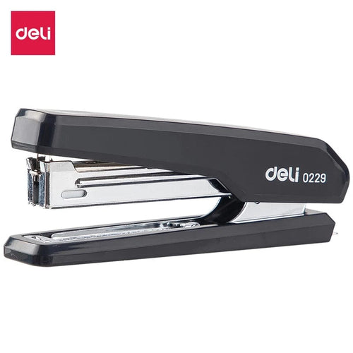 Planet Gates BLACK DELI Office Stapler No. 10 Stapling Machine Paper Binding Tools Staples Stationery Office Supplies