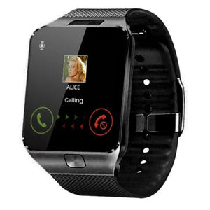 Planet Gates black DZ09 Smart Watch Sleep Monitor 1.56" HD Color Screen Built-in Sports Modes Smartwatch Fitness Tracker