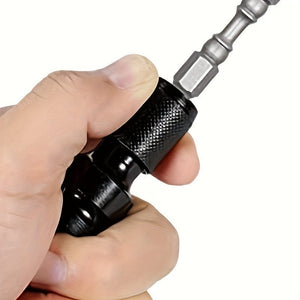 Planet Gates Black Electric Wrench Conversion Head Telescopic Bullet Sleeve Conversion Connector 1/2 To 1/4