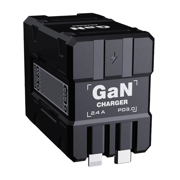 Planet Gates Black-EU Plug Total 20W USB C Charger GaN Fast Charging Wall Charger For iPhone Samsung Xiaomi Quick Charge EU/US Plug Phone Charger Adapter