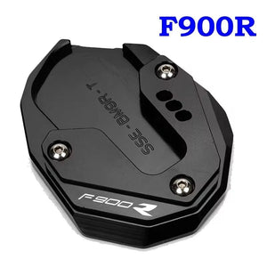Planet Gates Black-F900R F900R / F900XR Kickstand Enlarge Motorcycle Side Stand Extension For BMW F900 R XR F900XR 2020 2021 2022 2023 Accessories