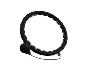 Planet Gates Black Fitness Hoop Weights to Exercise At Home Sports Entertainment Sport Equipment Hulahp for Slimming Gym Ring Portable Body