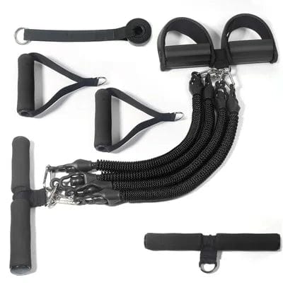 Planet Gates Black Fitness Pull Pedal Exercise At Home Fitness Exercise Resistance Band Sports Weight Loss Thin Belly Yoga Shaping Exerciser