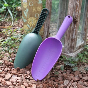 Planet Gates Black Flower Vegetables Planting Soil Loosening Shovel Home Gardening Tools Plastic Soil Shovels Succulent Plants Soil Shovels