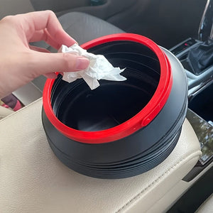 Planet Gates Black Foldable Car Trash Bin Outdoor Fishing Buckets Trash Can