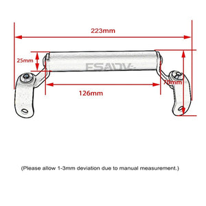 Planet Gates black For Benelli TRK702 TRK702X TRK 702 X 702X 2022 2023 2024 Motorcycle Mobile Phone Support Stand Holder GPS Navigation Bracket