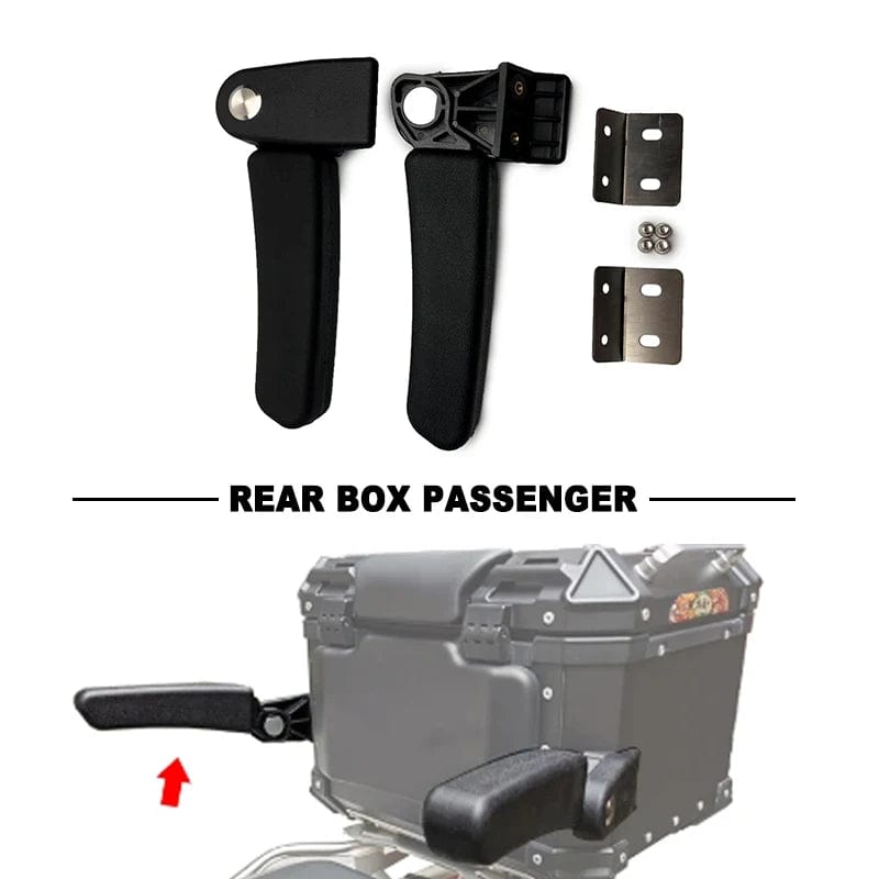 Planet Gates Black For BMW R1200GS R1250GS LC ADV Rear Box Passenger Armrest F750GS F850GS Adventure G310GS F800GS 2014-2023 2021 2022 Motorcycle