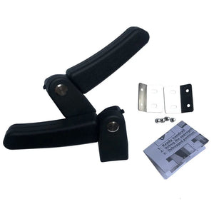 Planet Gates Black For BMW R1200GS R1250GS LC ADV Rear Box Passenger Armrest F750GS F850GS Adventure G310GS F800GS 2014-2023 2021 2022 Motorcycle