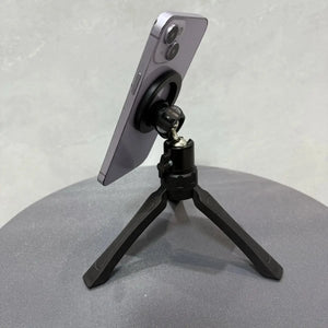 Planet Gates Black For Magsafe Magnet Tripods For Phone Live streaming bracket Tripod Smartphone Monopod Universal Tripod Stand For Phone Holderic