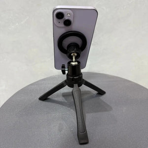 Planet Gates Black For Magsafe Magnet Tripods For Phone Live streaming bracket Tripod Smartphone Monopod Universal Tripod Stand For Phone Holderic
