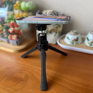 Planet Gates Black For Magsafe Magnet Tripods For Phone Live streaming bracket Tripod Smartphone Monopod Universal Tripod Stand For Phone Holderic