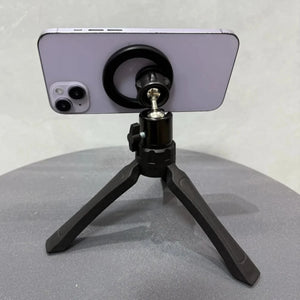 Planet Gates Black For Magsafe Magnet Tripods For Phone Live streaming bracket Tripod Smartphone Monopod Universal Tripod Stand For Phone Holderic