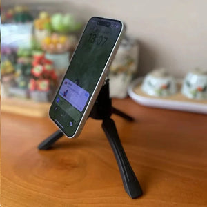 Planet Gates Black For Magsafe Magnet Tripods For Phone Live streaming bracket Tripod Smartphone Monopod Universal Tripod Stand For Phone Holderic