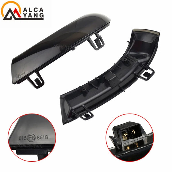 Planet Gates Black For VW GOLF 5 GTI V MK5 Jetta Passat B5.5 B6 Sharan Superb EOS Dynamic LED Turn Signal Light Side Wing Mirror Indicator