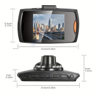 Planet Gates Black Full HD 1080P Car DVR Recorder With 140° Wide Angle View - Capture Every Moment While You Drive!