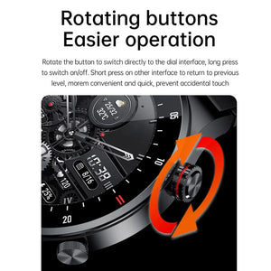 Planet Gates Black G / With Original Box 2023 Luxury Smart Watches Men NFC BT Call Fitness Waterproof Sports Wrist Intelligent Smartwatches for Women Kids Xiaomi Huawei