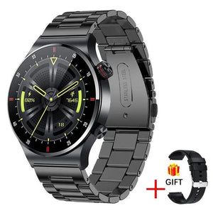 Planet Gates Black G / With Original Box 2023 Luxury Smart Watches Men NFC BT Call Fitness Waterproof Sports Wrist Intelligent Smartwatches for Women Kids Xiaomi Huawei