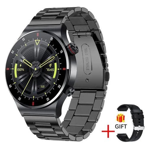 Planet Gates Black G / With Original Box 2023 Luxury Smart Watches Men NFC BT Call Fitness Waterproof Sports Wrist Intelligent Smartwatches for Women Kids Xiaomi Huawei