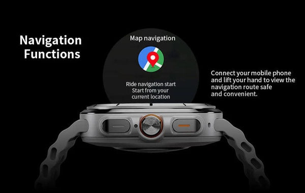 Planet Gates Black / Galaxy Watch 7 Ultra For Samsung Galaxy Watch 7 Ultra New GPS Track Smart Watch Men AMOLED Always Display Clock BT Talk NFC Sport Smartwatches Women