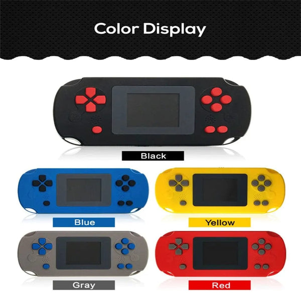 Planet Gates Black GAMINJA GC31 Retro Portable Mini Handheld Video Game Console TFT Color Screen Kids Game Player Built in 8Bit Games