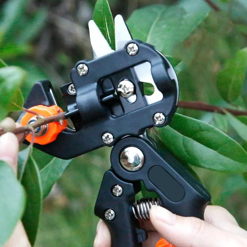 Planet Gates black Garden Tools Professional Farming Pruning Shears Grafting Scissor Fruit Tree Vaccination Secateurs Pruning Cutting Knife