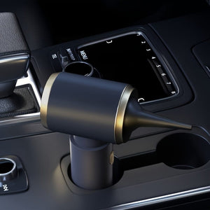 Planet Gates Black High Power Handheld Car Vacuum Cleaner Portable Home Car Dual-use Car Vacuum Cleaner Wireless Charging Portable