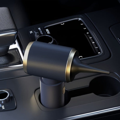 Planet Gates Black High Power Handheld Car Vacuum Cleaner Portable Home Car Dual-use Car Vacuum Cleaner Wireless Charging Portable