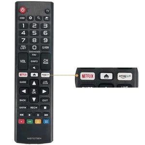 Planet Gates black HIGH QUALITY ABS AKB75375604 REMOTE CONTROL FOR LG SMART TV 433MHZ