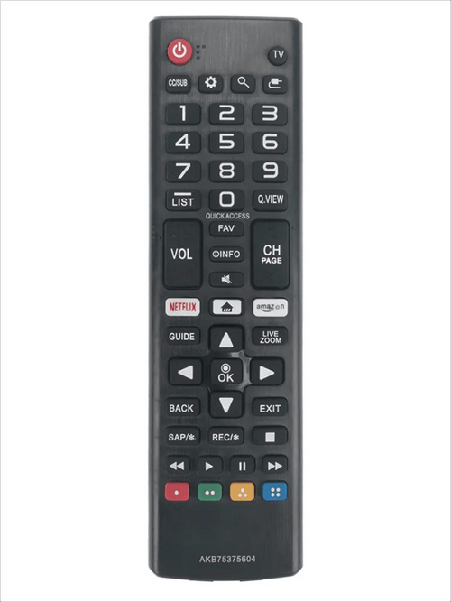 Planet Gates black HIGH QUALITY ABS AKB75375604 REMOTE CONTROL FOR LG SMART TV 433MHZ