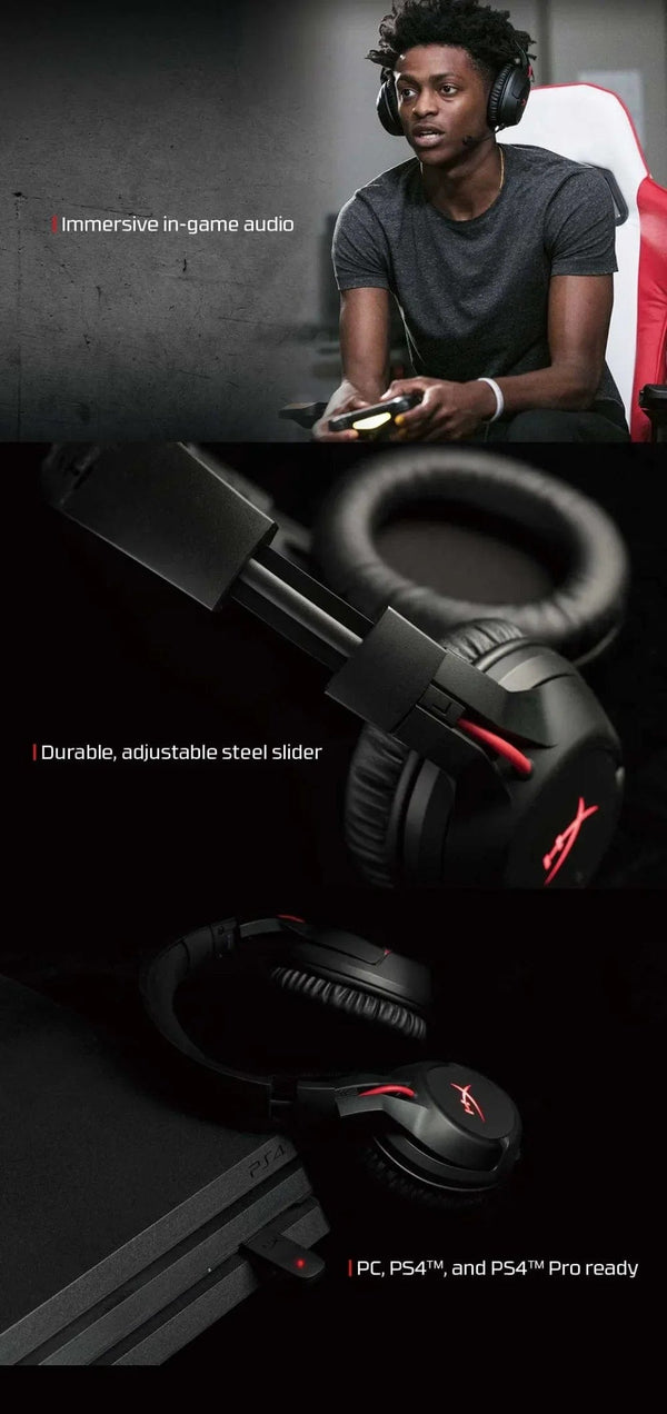 Planet Gates black HyperX Cloud Flight cloud2 Gaming Headset support a 3.5mm wired audio connection Multifunction Headphones For PC PS4 PS5 Mobile