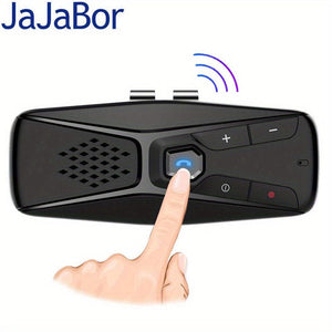 Planet Gates Black JaJaBor Wireless Car Kit Handsfree Speakerphone With Microphone Wireless Automatic Shut Down And Auto Connect Siri Voice Assistance With Visor Clip