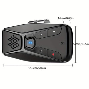 Planet Gates Black JaJaBor Wireless Car Kit Handsfree Speakerphone With Microphone Wireless Automatic Shut Down And Auto Connect Siri Voice Assistance With Visor Clip