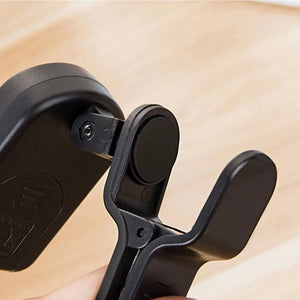 Planet Gates black JT-02 Clip-On Electronic Guitar Tuner Digital Tone Tuner for Electric Bass Guitar Violin Ukulele Universal Rotatable Sensitive