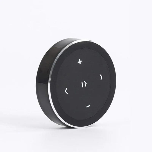 Planet Gates Black Kebidu Wireless Bluetooth Media Steering Wheel Remote Control Mini Mp3 Remote Controller For Android IOS Smartphone Controller