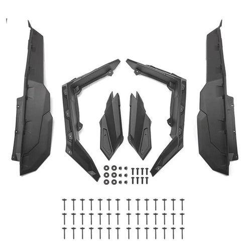 Planet Gates black KEMIMOTO UTV Accessories For Can Am Maverick X3 1000 Max R RR 4x4 XRC Turbo DPS Super Extended Fender Flares 2017-2024 715002973
