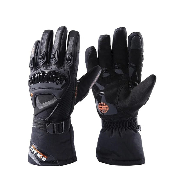 Planet Gates Black / L / CHINA IRON JIA'S Warm Motorcycle Gloves Touch Screen Protective Winter Motorbike Waterproof Windproof Riding Motocross Gloves for Men