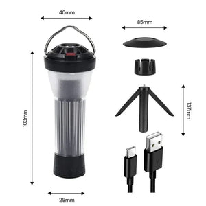 Planet Gates Black lamp BATOT 5 Set 3000mAh Camping Lantern Goal Zero Flat Replacement Camping Lamp 5 Lighting Modes Led Flashlights Emergency Lamp