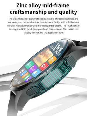 Planet Gates Black leather / NFC GT4 Pro 2024 New GPS Smart Watch Men For Huawei GT4Pro HD Screen Bluetooth Call Watches NFC IP68 Waterproof Blood Sugar Smartwatch Woman