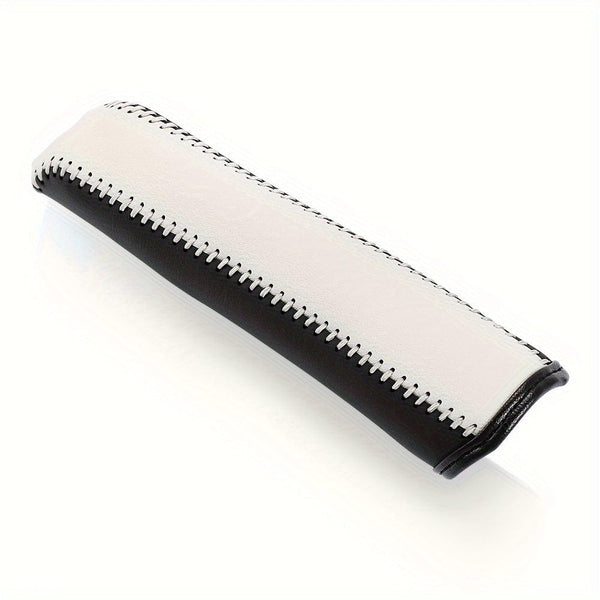 Planet Gates Black Line New design, Car Gear Hand Brake Cover Sleeve Car Interior Protect Cover, Protector Accessories, Faux Leather