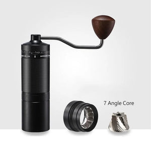 Planet Gates Black / M New 2024 Coffee Grinder Manual 7 Core Bean Coffee Grinder Espresso Portable External Adjustable Household Turkish Coffee Grinder