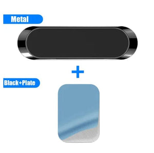 Planet Gates Black Magnetic Car Phone Holder Magnet Mount Mobile Cell Phone Stand Telefon GPS Support For iPhone Xiaomi Huawei Samsung Car Holder