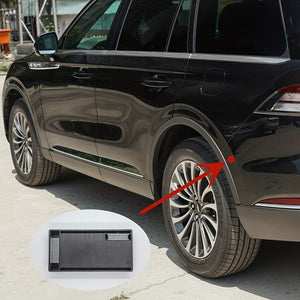Planet Gates Black Magnetic Key Box Car Key Box Magnet Adsorption Car Bottom Magnetic Suction Anti-lost Hidden Spare Home Key Box Drawer Type